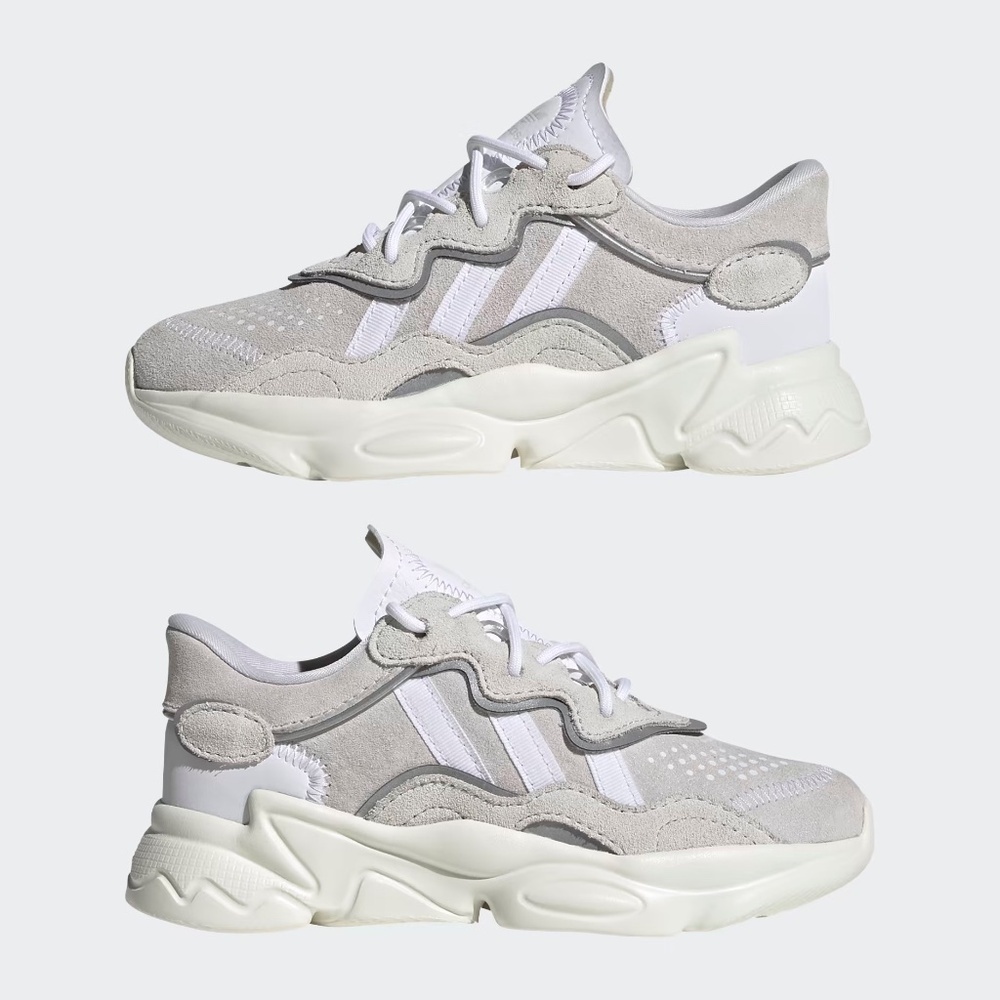 Adidas Ozweego Sneakers in White w/ Purple Accents Size Womens 8.5 black availab